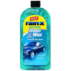 Rain-X Wash and Wax with Carnauba Wax Beads